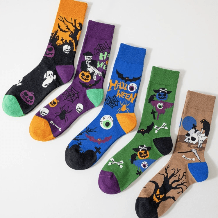 Halloween crew socks
