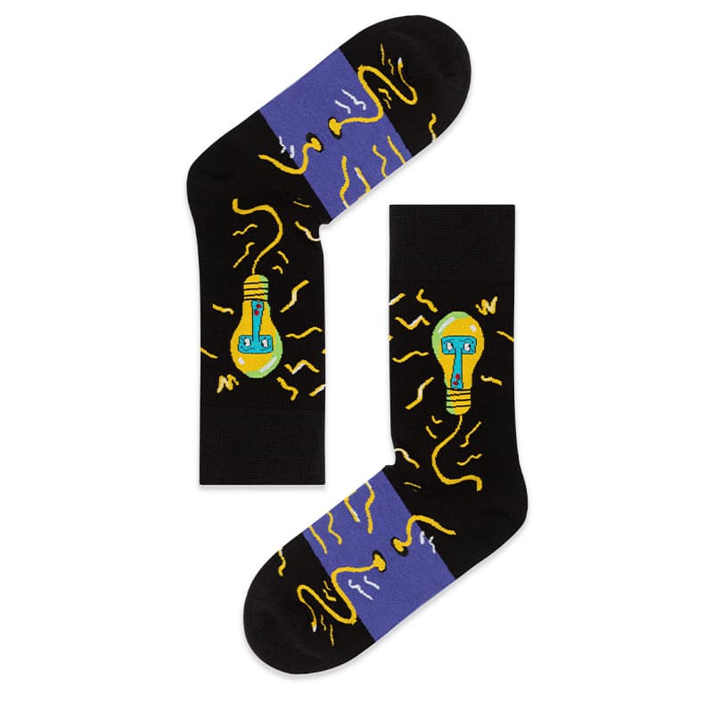 Trendy Letter Graphic Socks T2