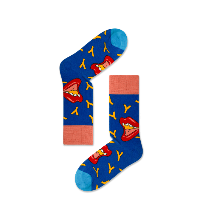 Trendy Letter Graphic Socks Y3