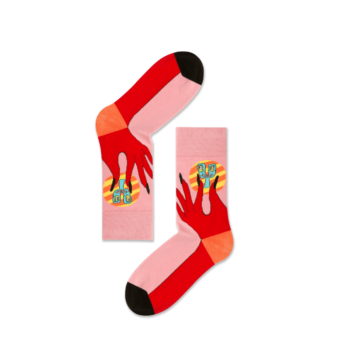 Trendy Letter Graphic Socks Y2