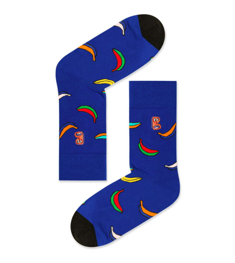 Trendy Letter Graphic Socks B3
