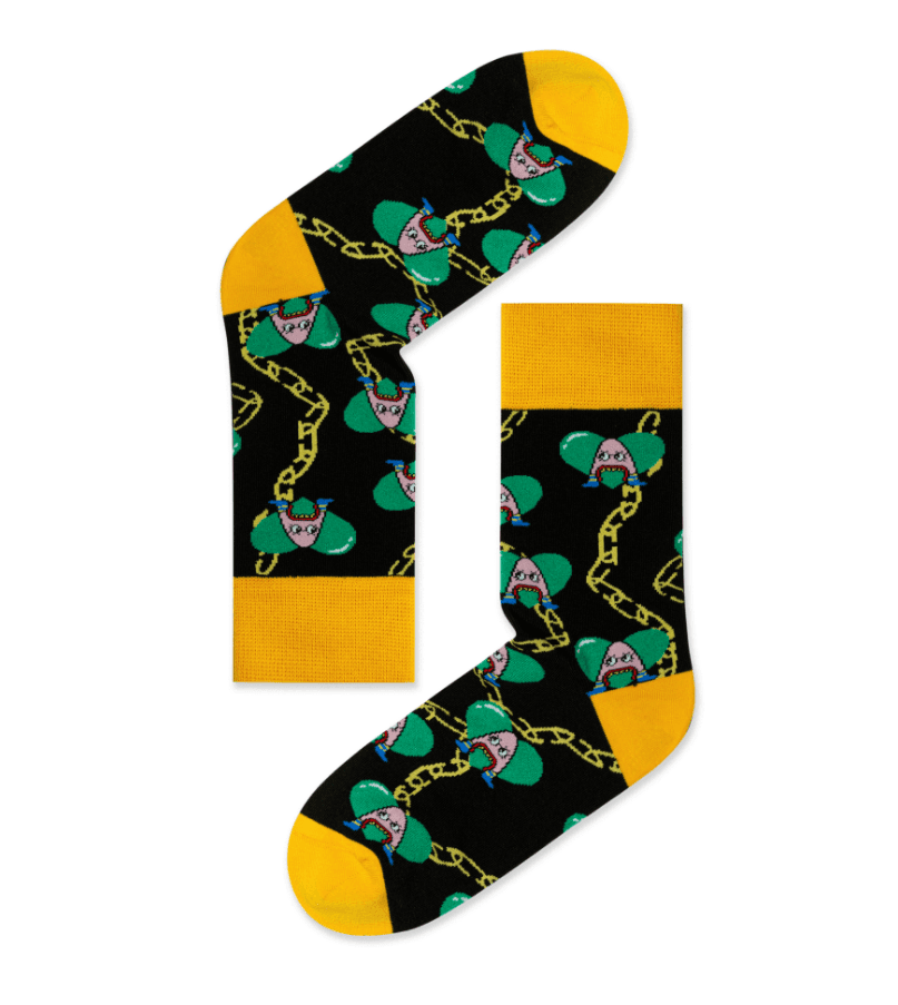 Trendy Letter Graphic Socks A2