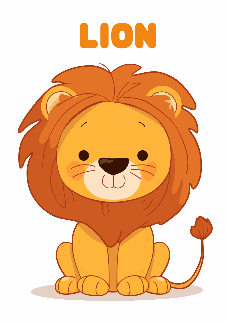Lion Tint original repeating artwork