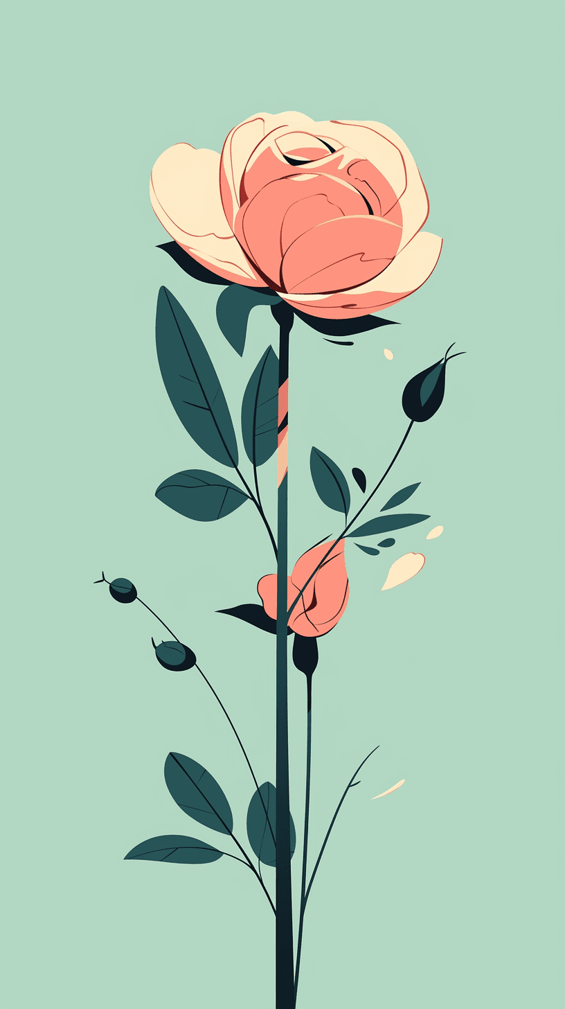 Bloom 612 original repeating artwork