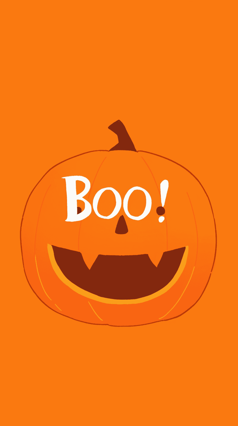 Halloween Pumpkin 408 original repeating artwork