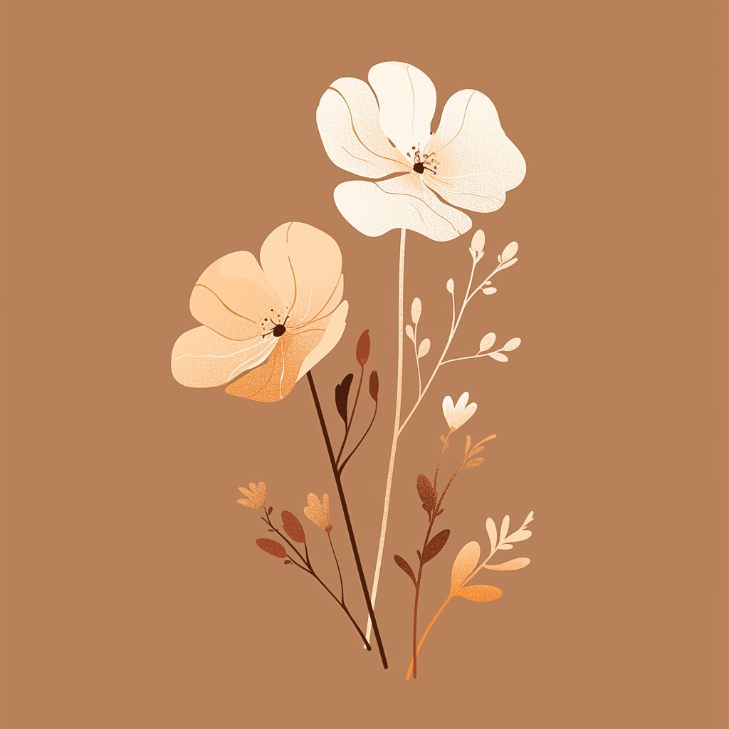 Retro Bloom Spring original repeating artwork