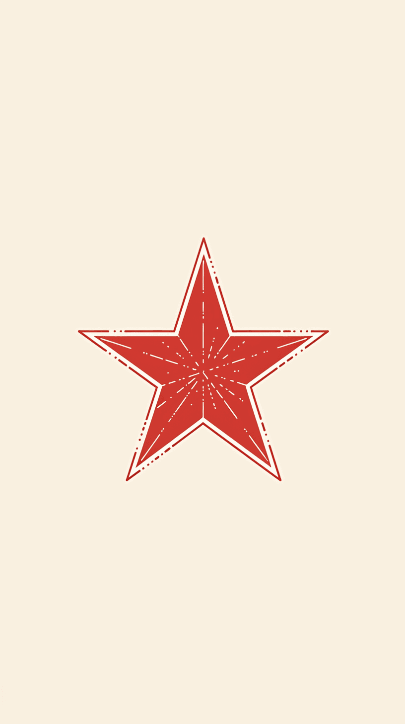 Retro Star Show original repeating artwork